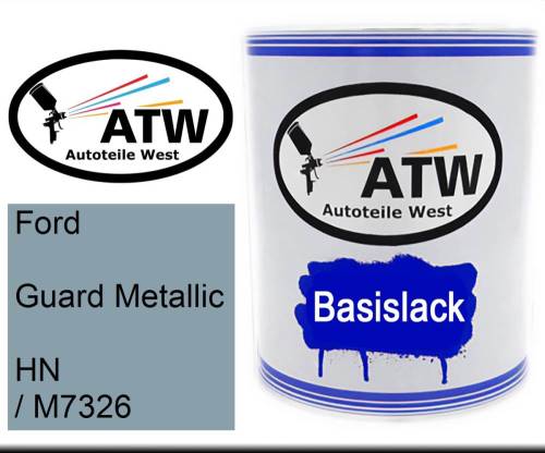 Ford, Guard Metallic, HN / M7326: 1L Lackdose, von ATW Autoteile West.